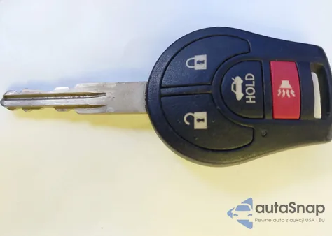 2014 Nissan Versa 1.6 Sv z USA, uszkodzony, nr VIN 3N1CN7AP4EL818881